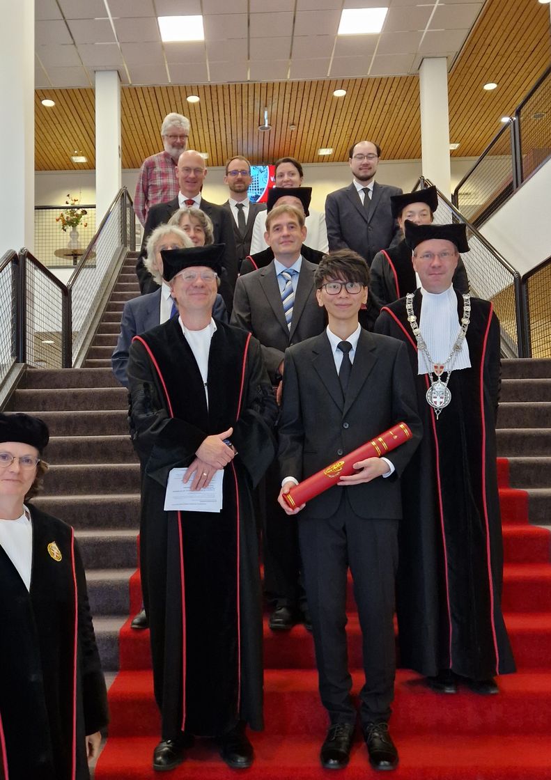 PhD defense ceremony at Radboud University